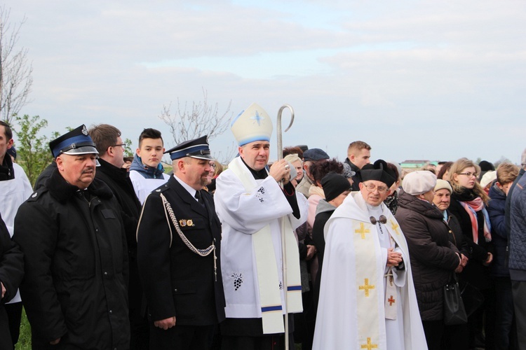 Powitanie ikony MB Częstochowskiej w Strzegocinie