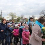 Powitanie ikony MB Częstochowskiej w Strzegocinie