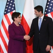 Premier spotkała się z przewodniczącym Izby Reprezentantów USA