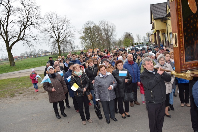 Powitanie ikony MB Częstochowskiej w Grochowie