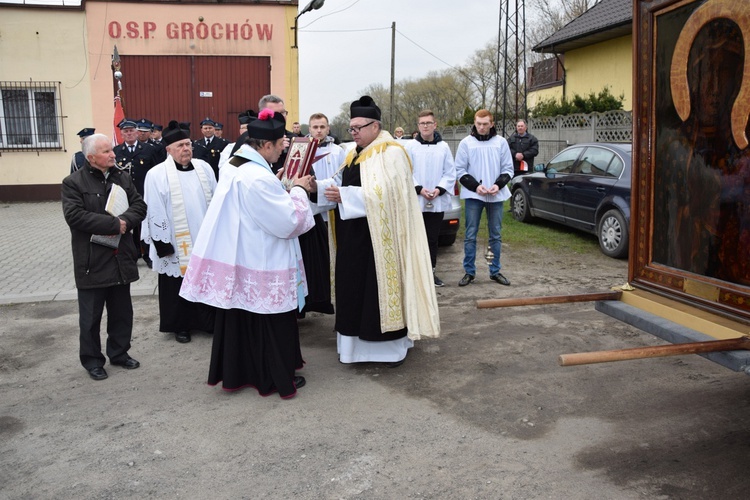 Powitanie ikony MB Częstochowskiej w Grochowie