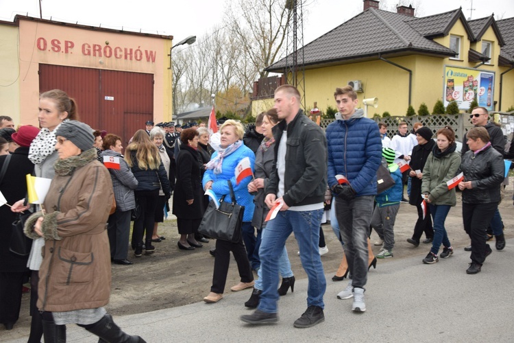 Powitanie ikony MB Częstochowskiej w Grochowie