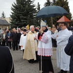 Powitanie ikony MB Częstochowskiej w parafii św. Stanisława w Kutnie