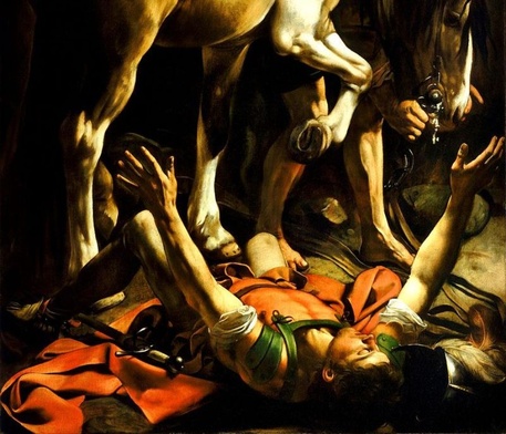 Caravaggio, Nawrócenie Szawła