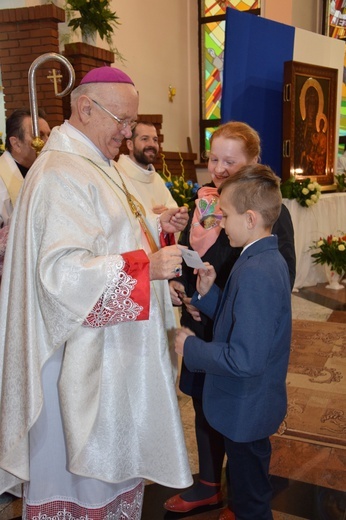 Powitanie ikony MB Częstochowskiej w Kutnie-Dybowie