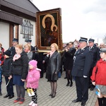 Powitanie ikony MB Częstochowskiej w Kutnie-Dybowie