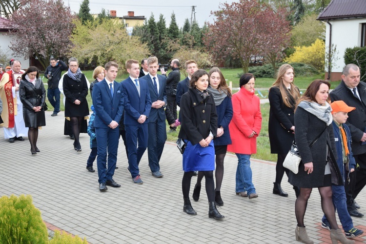 Powitanie ikony MB Częstochowskiej w Kutnie-Dybowie