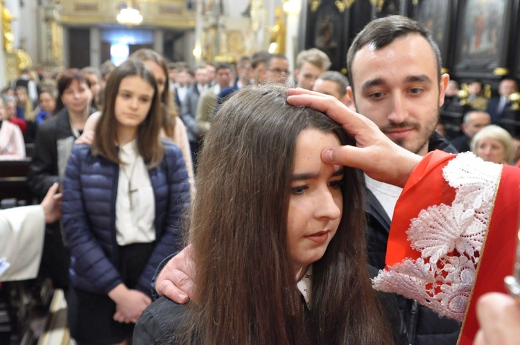 Bierzmowanie w bazylice św. Mikołaja w Bochni