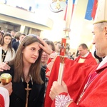 Bierzmowanie w sądeckiej Helenie