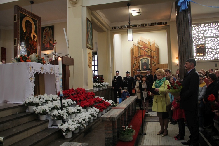 Powitanie ikony MB Częstochowskiej w Kutnie-Woźniakowie