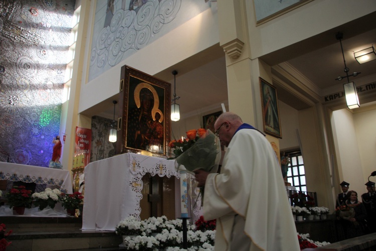 Powitanie ikony MB Częstochowskiej w Kutnie-Woźniakowie