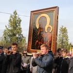 Powitanie ikony MB Częstochowskiej w Kutnie-Woźniakowie