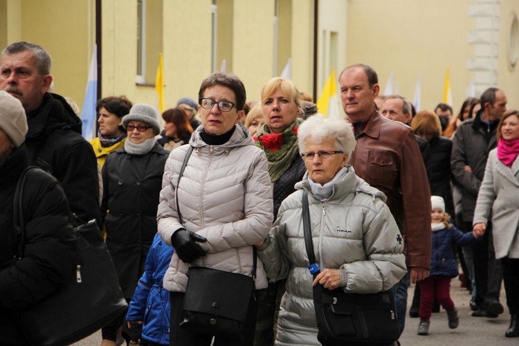 Powitanie ikony MB Częstochowskiej w Kutnie-Woźniakowie