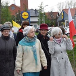 Powitanie ikony MB Częstochowskiej w parafii św. Jadwigi w Kutnie