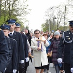 Powitanie ikony MB Częstochowskiej w parafii św. Jadwigi w Kutnie