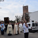 Powitanie ikony MB Częstochowskiej w parafii św. Wawrzyńca w Kutnie