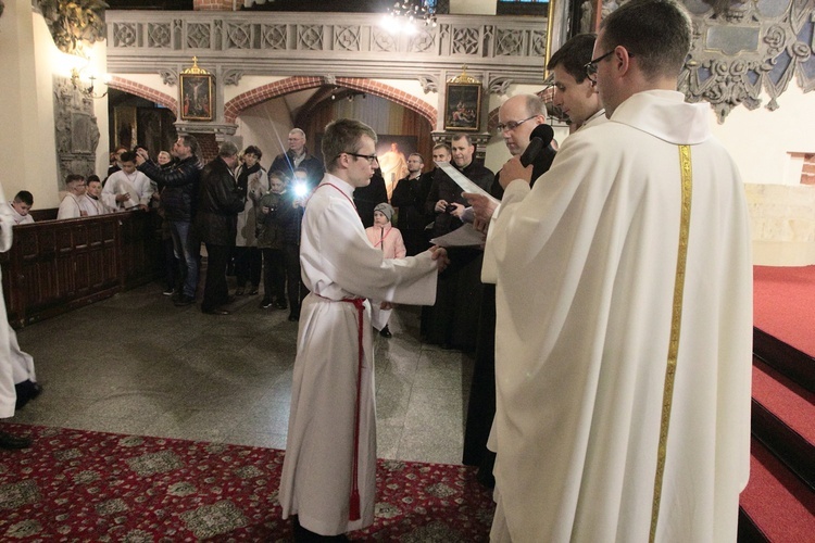 Błogosławieństwo ceremoniarzy