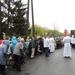 Powitanie ikony MB Częstochowskiej w parafii św. Jana Chrzciciela w Kutnie