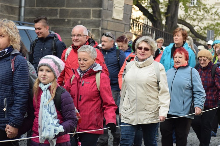 Pielgrzymka do Matki Bożej Dobrej Rady - start