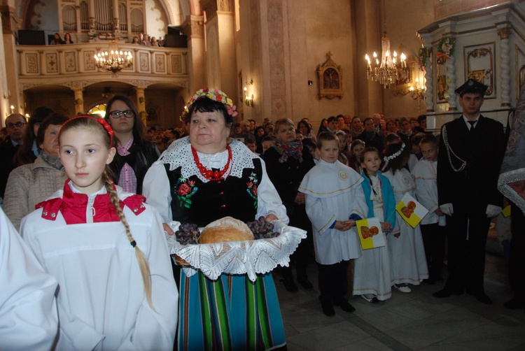 Powitanie ikony MB Częstochowskiej w Łaniętach