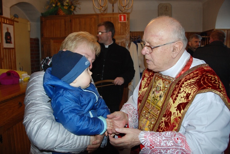 Powitanie ikony MB Częstochowskiej w Łaniętach