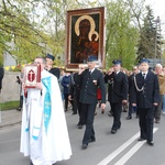 Powitanie ikony MB Częstochowskiej w Łaniętach