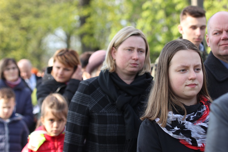 Powitanie ikony MB Częstochowskiej w Łaniętach