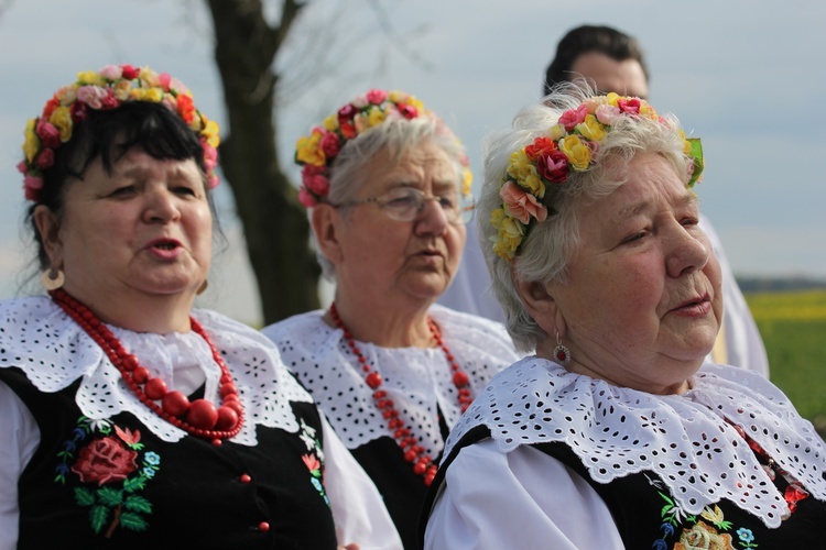 Powitanie ikony MB Częstochowskiej w Łaniętach