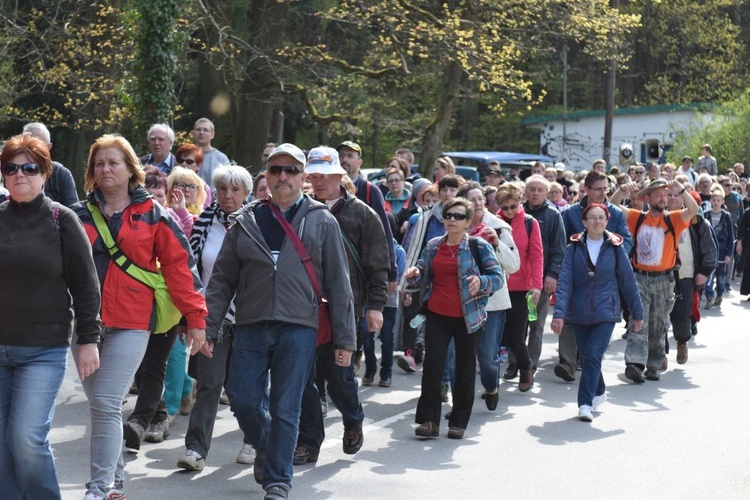 Pielgrzymka do Matki Bożej Dobrej Rady - U celu