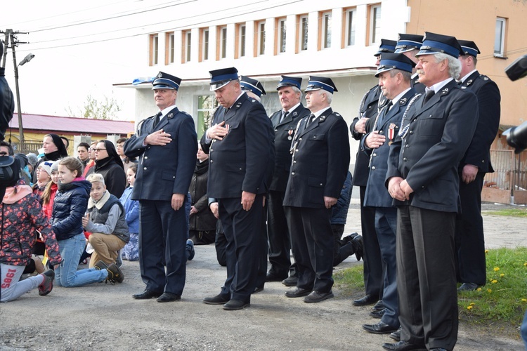 Powitanie ikony MB Częstochowskiej w Strzelcach