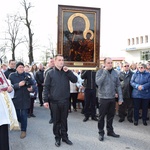 Powitanie ikony MB Częstochowskiej w Strzelcach