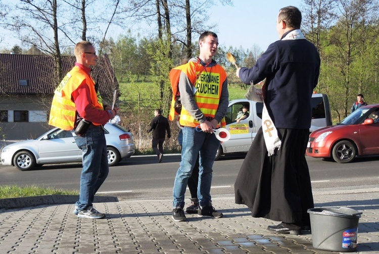 Powitanie pielgrzymów w Wysokiej 2017