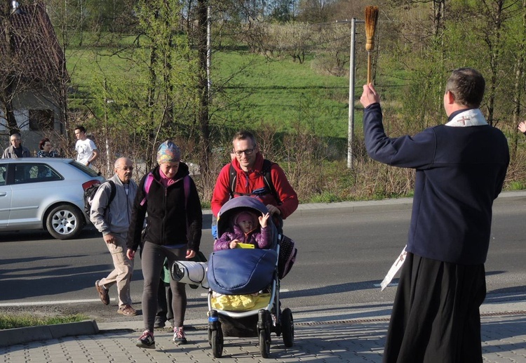 Powitanie pielgrzymów w Wysokiej 2017