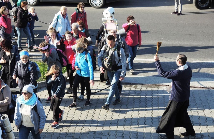 Powitanie pielgrzymów w Wysokiej 2017