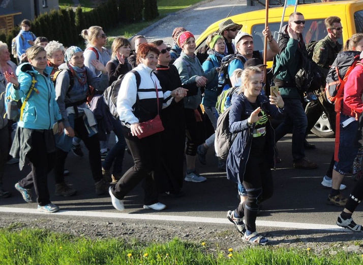 Powitanie pielgrzymów w Wysokiej 2017