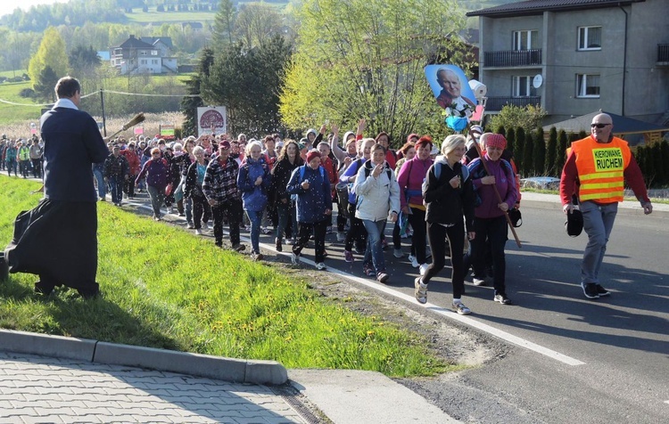 Powitanie pielgrzymów w Wysokiej 2017