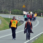 Pielgrzymka "Promienista" - dzień II - grupa z Gościna i Karlina