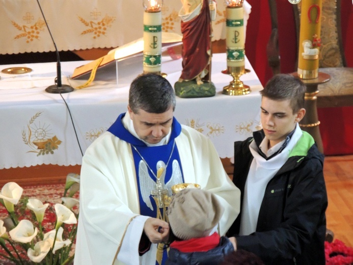 Powitanie ikony MB Częstochowskiej w Mnichu