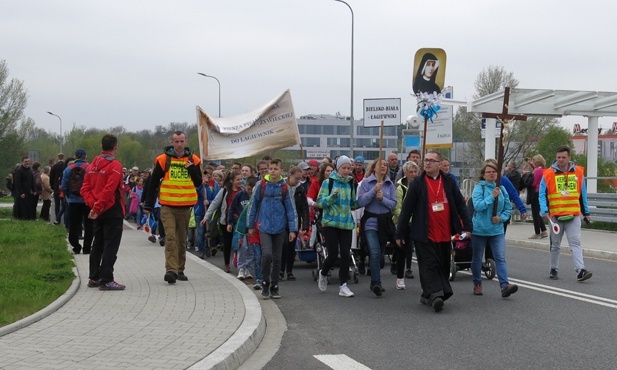 Pielgrzymi w Centrum Jana Pawła II