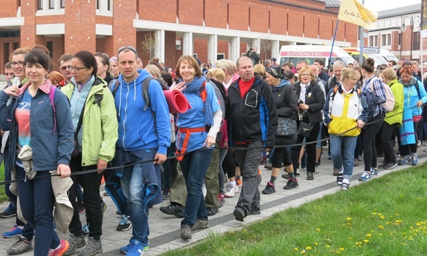 Pielgrzymi w Centrum Jana Pawła II