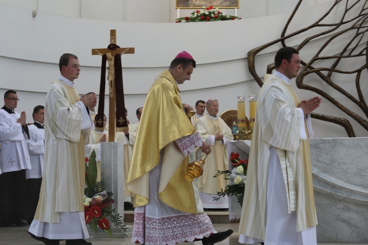 Msza św. na zakończenie 5. pielgrzymki diecezjalnej do Łagiewnik