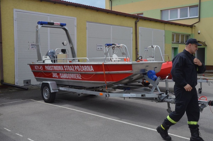 Dzień otwarty u sandomierskich strażaków 