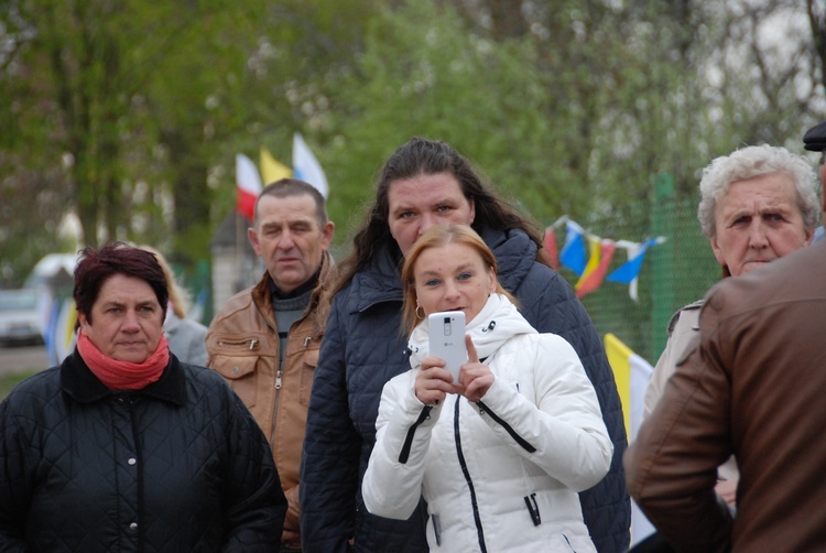 Powitanie ikony MB Częstochowskiej w Nowem