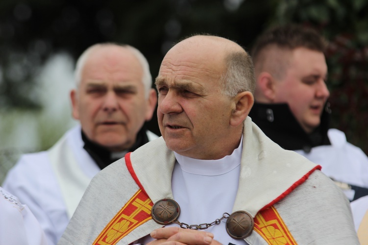 Powitanie ikony MB Częstochowskiej w Nowem