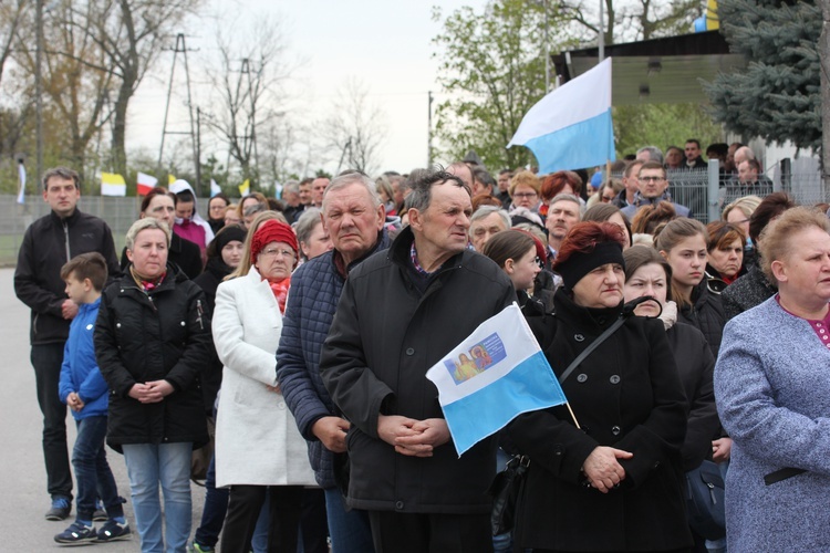 Powitanie ikony MB Częstochowskiej w Nowem