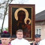 Powitanie ikony MB Częstochowskiej w Nowem