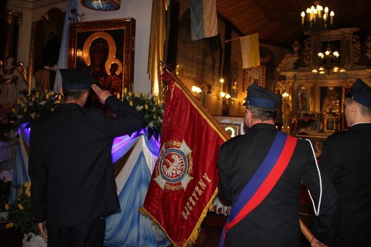 Powitanie ikony MB Częstochowskiej w Nowem