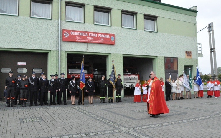 Strażacy świętują Floriana w Cisku