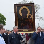 Powitanie ikony MB Częstochowskiej w Miłonicach