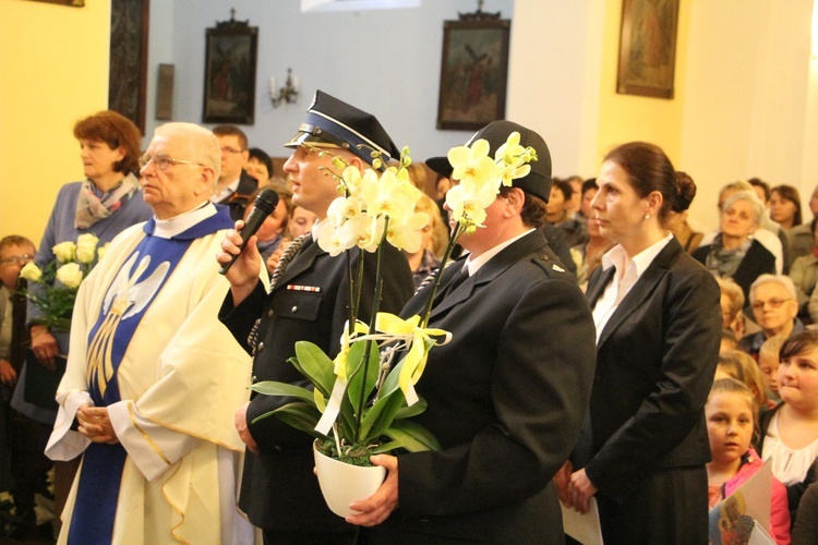 Powitanie ikony MB Częstochowskiej w Krośniewicach